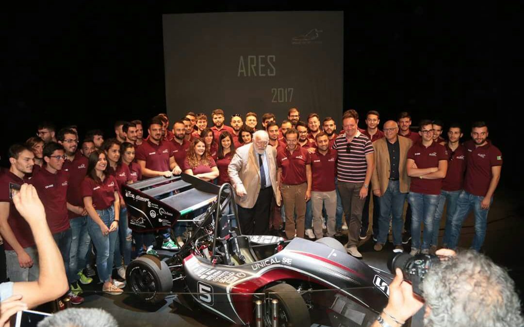 FOTO – Formula Sae, presentata Ares 2017 la nuova vettura progettata e realizzata all’Unical