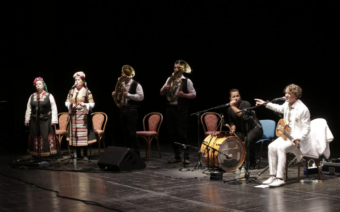 Un momento del concerto di Goran Bregovic