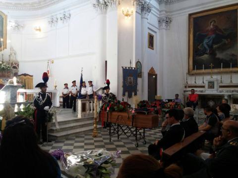funerali maresciallo Fiorello
