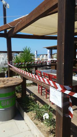 Uno dei sequestri a Gizzeria