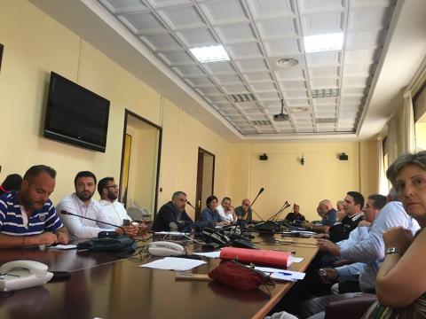 Riunione in Prefettura per viadotto Cannavino