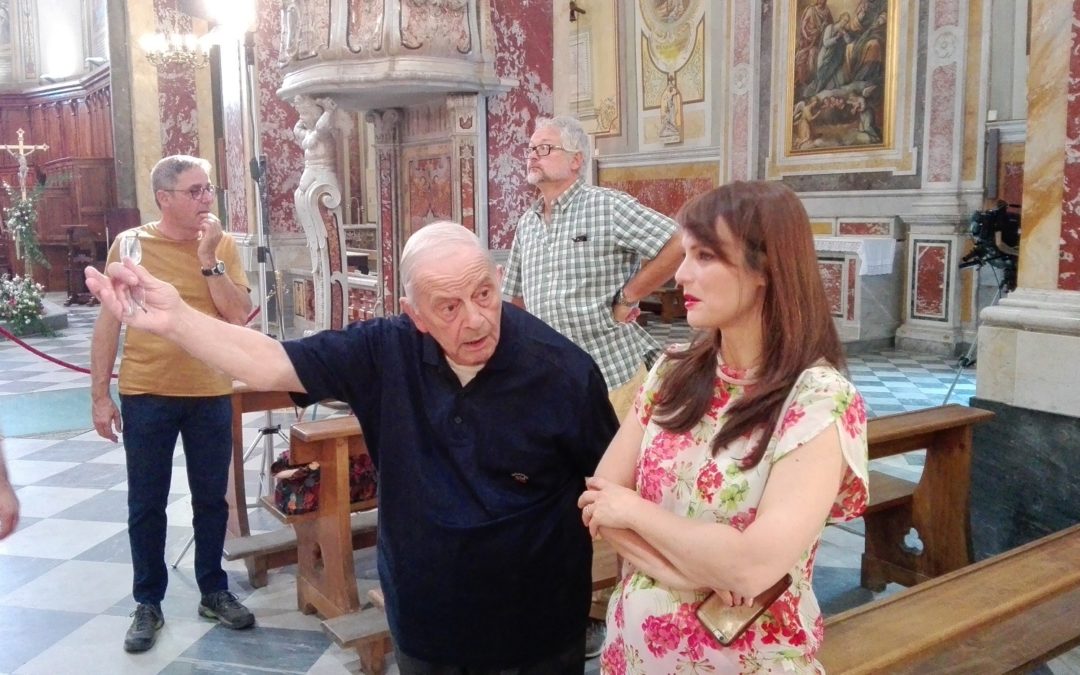 Le riprese televisive a Rossano