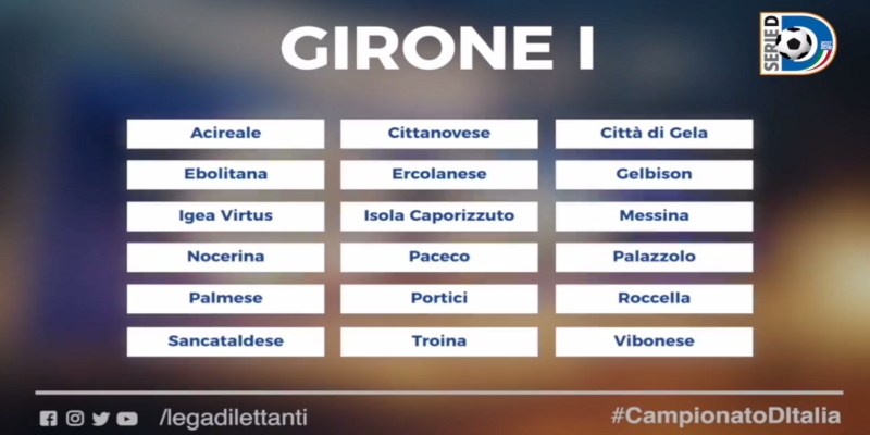 Il punto sulla Serie D. Fra le campane da temere la NocerinaC’è anche il Messina nel girone delle calabresi