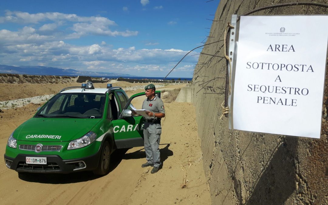Il sequestro dell'area