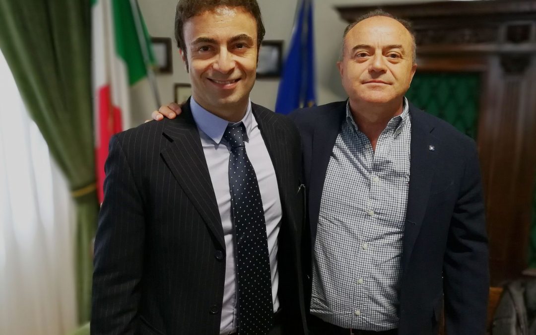 Il procuratore Antonio De Bernardo insieme al procuratore generale Nicola Gratteri
