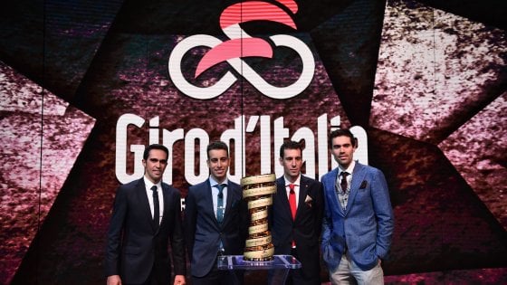 La presentazione del Giro d'Italia 2018