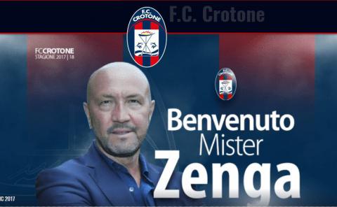 Serie A, è Walter Zenga l'allenatore del CrotoneIl suo vice sarà Benny Carbone