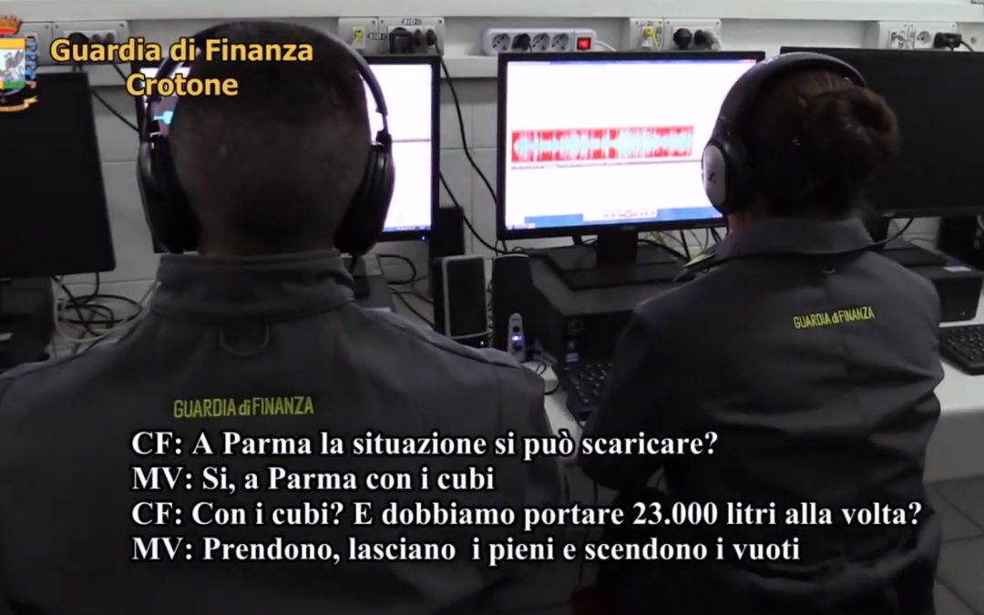 FOTO – ﻿Scoperto contrabbando di falso gasolio  Le immagini dell’intervento della Finanza