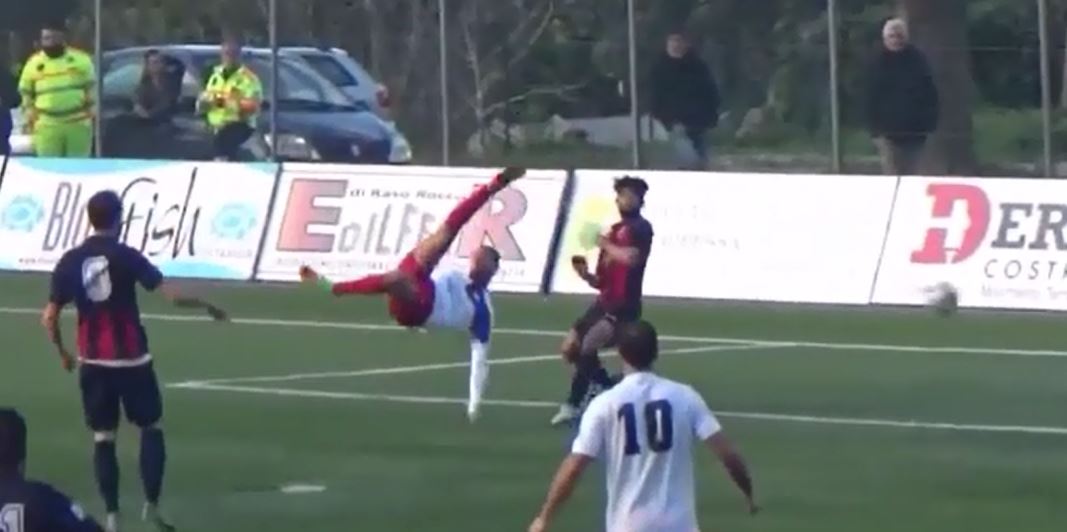 VIDEO – Ortolini, gol spettacolare. Una perla in Serie D durante Cittanovese-Gelbison