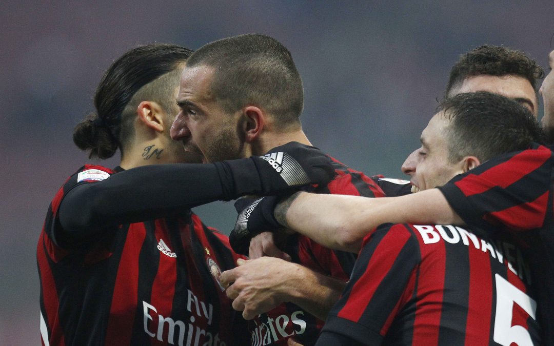FOTO – Serie A, Crotone battuto dal Milan  Un errore di Cordaz manda in rete Bonucci