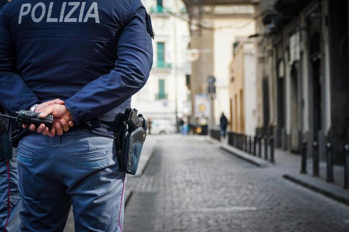 Un'operazione della polizia