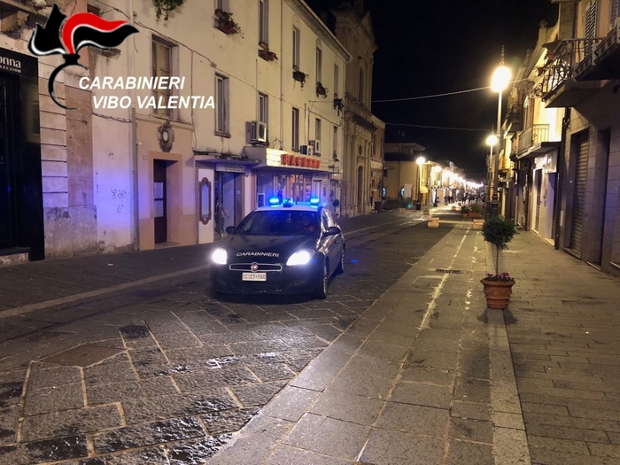 I carabinieri a Vibo Valentia