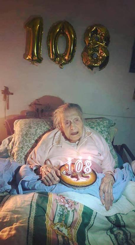 A Casola si festeggiano i 108 anni di Zì Carmelina