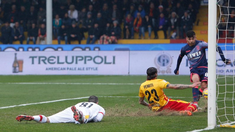 FOTO - Serie A, il Benevento batte il CrotoneCinque gol nello scontro per la salvezza