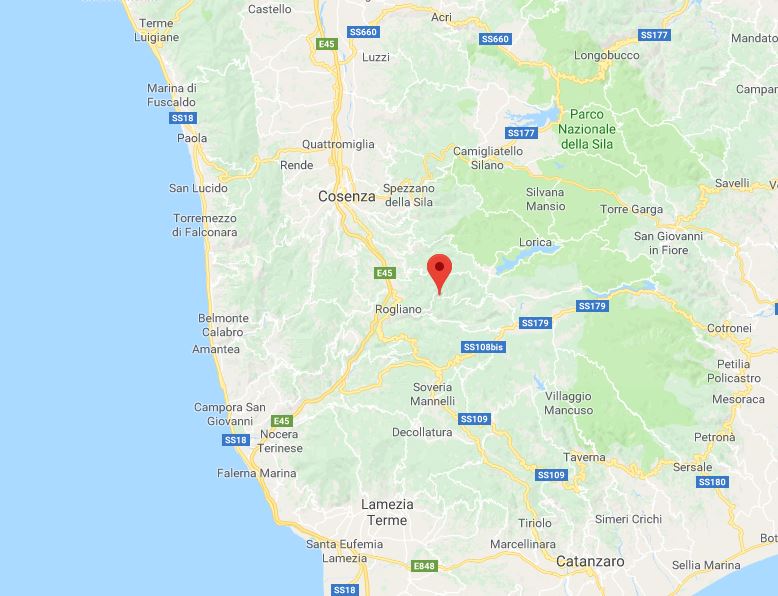 Terremoto nel Cosentino, registrata una scossa da 3.3L'epicentro si trova nell'entroterra nel comune di Parenti