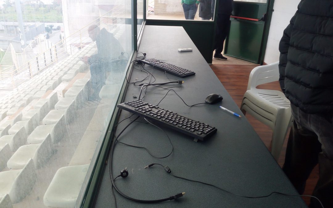 La sala Gos dove è avvenuto il furto