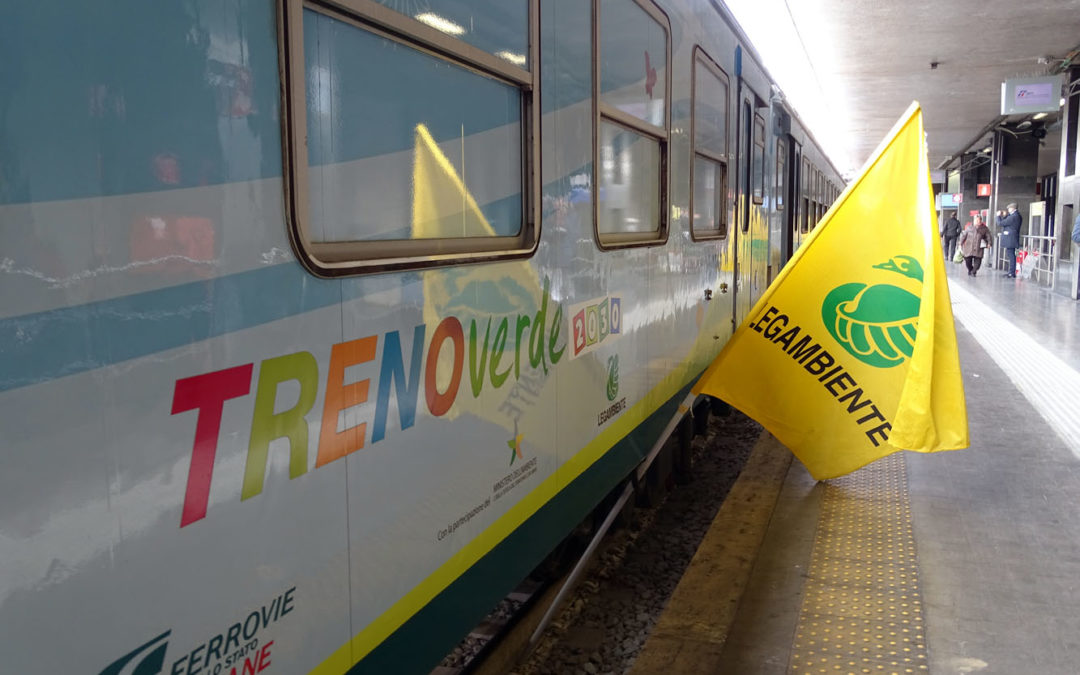 Il Treno Verde di Legambiente e Ferrovie dello Stato Italiane arriva a Napoli
