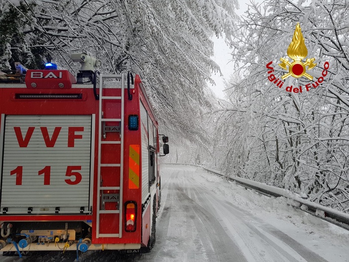 Maltempo: scatta allerta neve in Campania anche a bassa quota