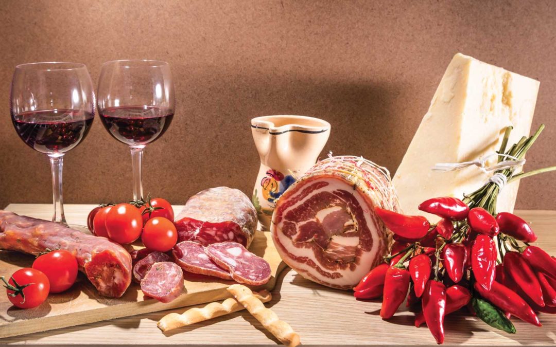 Alcuni prodotti tipici calabresi