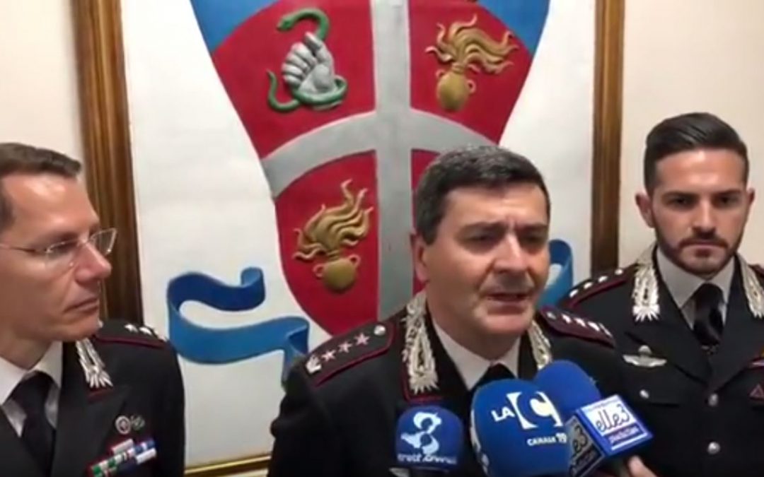 VIDEO – Arrestato il latitante Vincenzo Di Marte  Il colonnello Battaglia illustra le attività di indagine