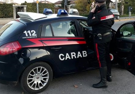 Una pattuglia dei carabinieri