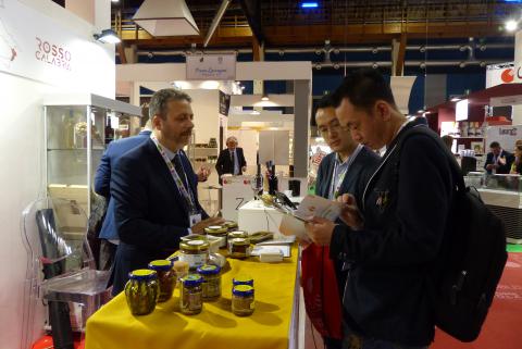 Stand Calabria al Cibus di Parma