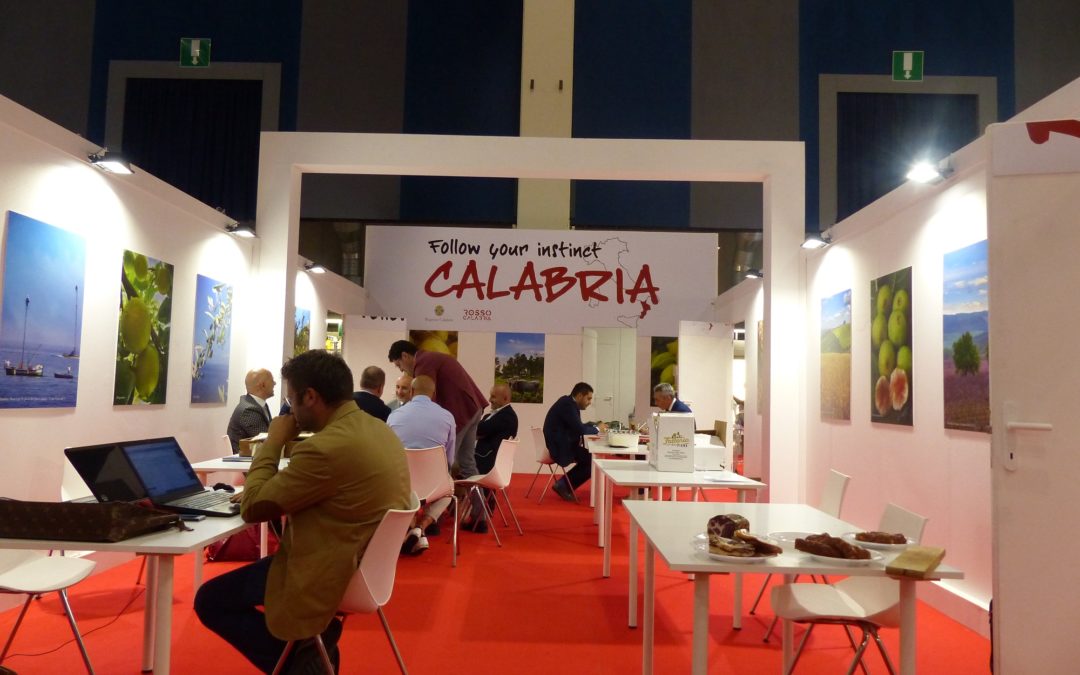 Lo stand della Calabria