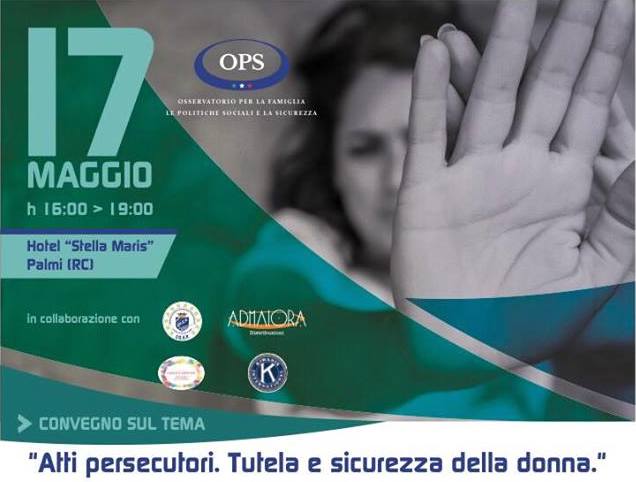 La locandina del convegno di «Ops» a Palmi