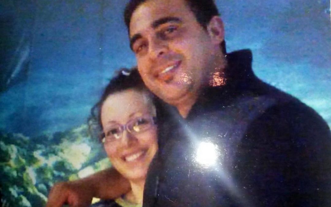 Sabrina Marziano con il marito Ernesto Ienco