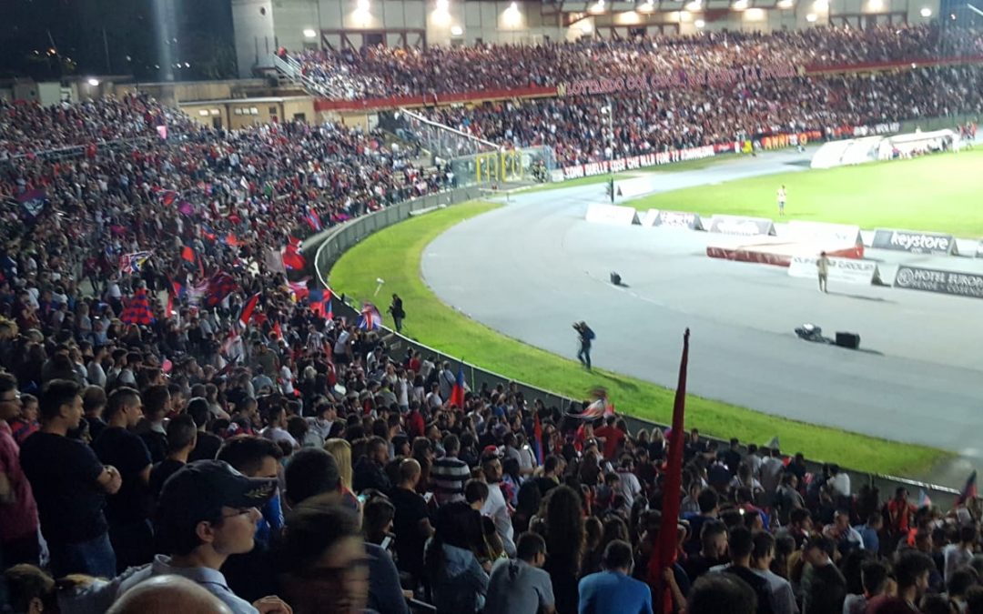 Il San Vito-Marulla colmo dei tifosi del Cosenza