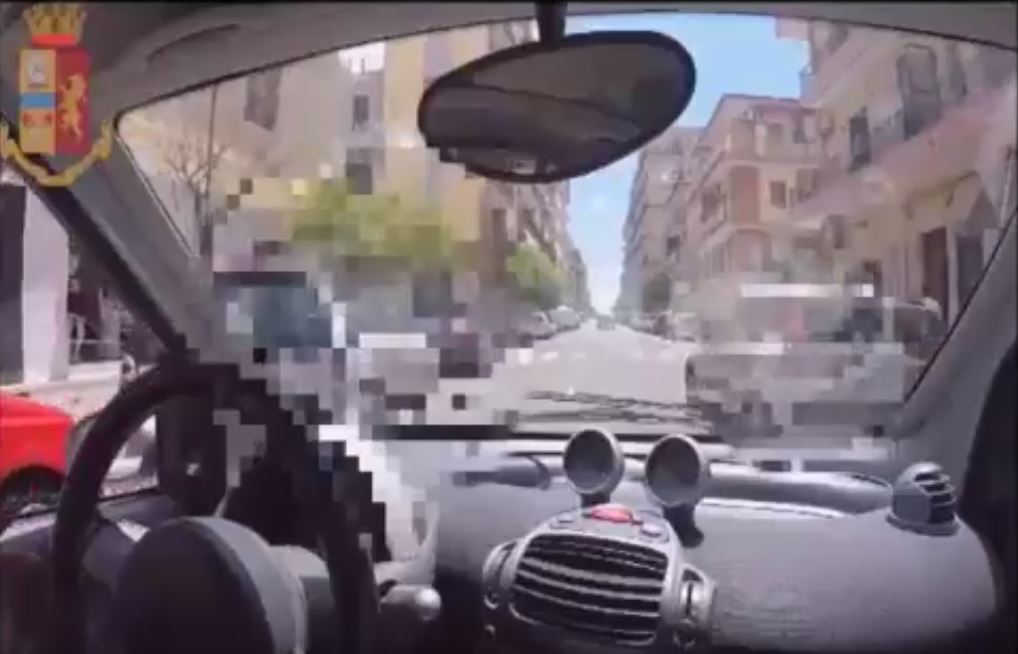 Un fermoimmagine delle riprese utilizzate dagli investigatori