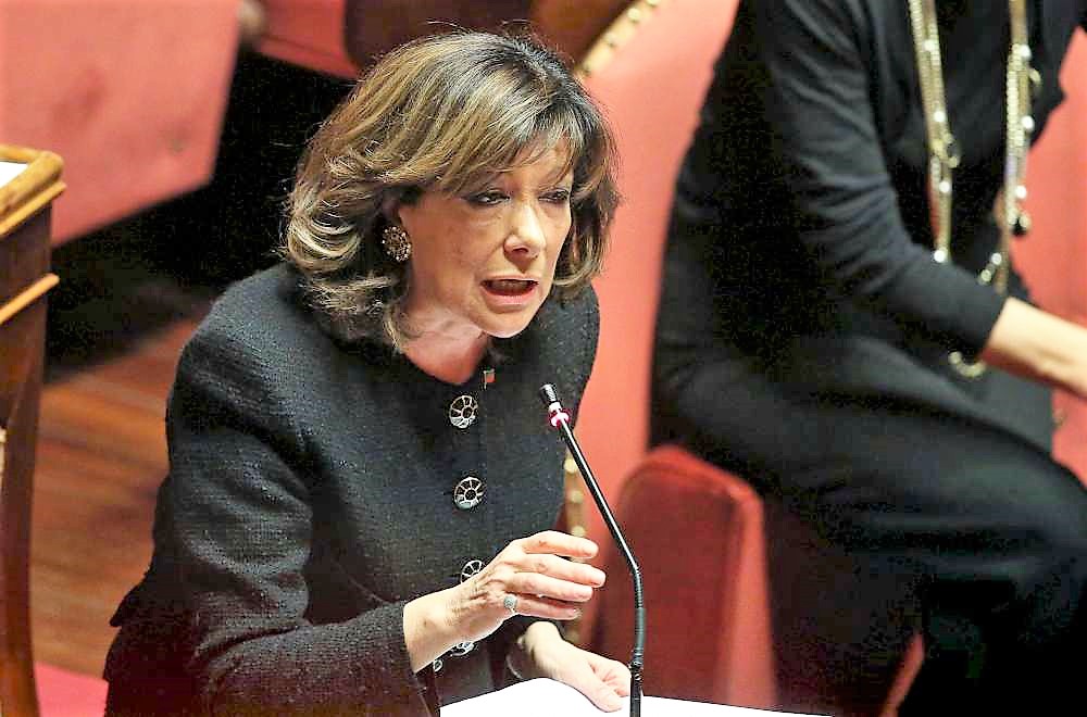 Il presidente del Senato Maria Elisabetta Alberti Casellati