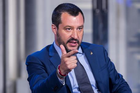 Il ministro dell'interno Matteo Salvini