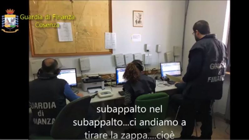 VIDEO - Operazione Accordo comune nel cosentinoLe intercettazioni sull'attività dei 55 indagati