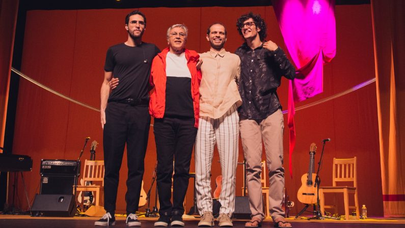 Caetano Veloso in concerto allo ScolaciumE' l'unica tappa in Calabria e nel Sud Italia