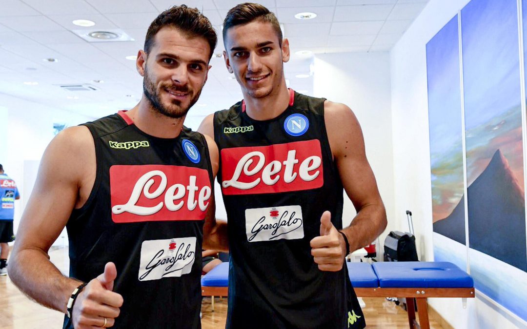 I nuovi portieri del Napoli Alex Meret e Orestis Karnezis