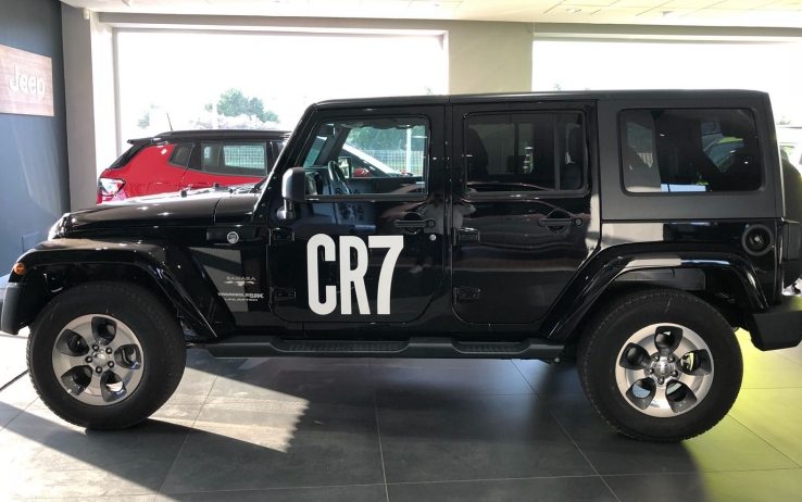 La Jeep marcata Cr7 e Juve