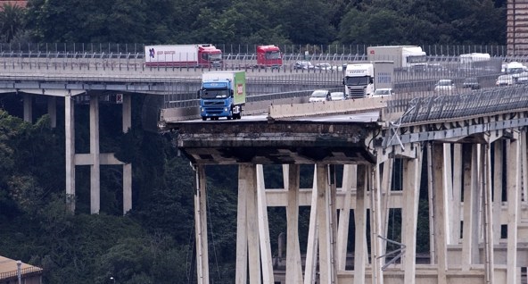 Ricostruzione ponte di Genova, l'allarme di Cantone Rischio di infiltrazioni della 'ndrangheta nei lavori