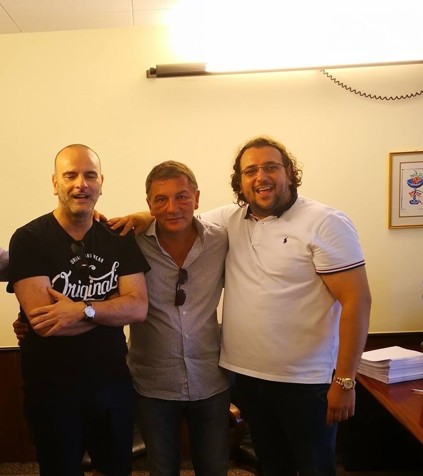 Nico Andrisani, Vitantonio Ripoli e Saverio Columella MATERA CALCIO.jpg