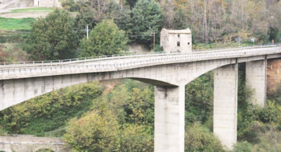 Il viadotto Emoli di San Fili