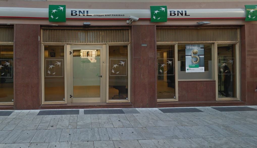 La sede Bnl di Reggio Calabria