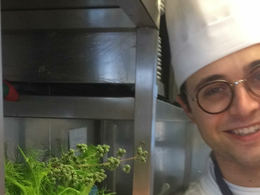 Lo chef materano Michele Di Già, 22 anni (foto da facebook)