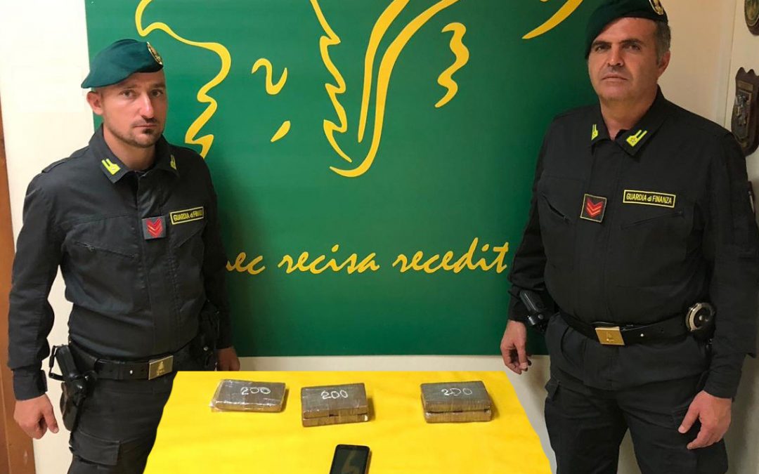 La droga sequestrata
