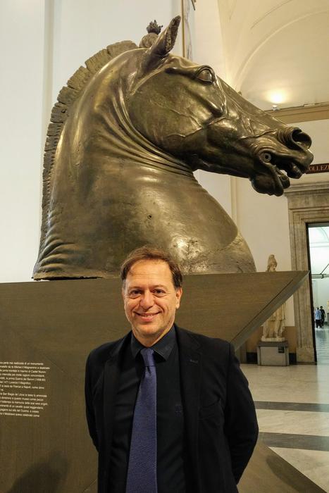 La testa di cavallo di Donatello dal Museo Archeologico di Napoli a Matera 2019