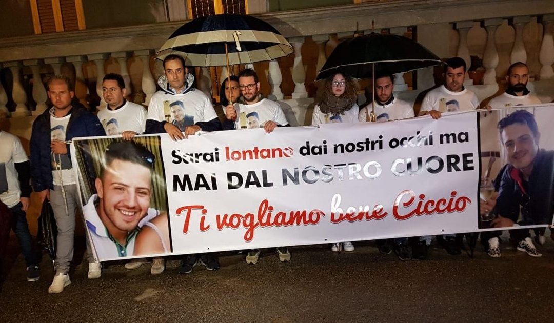 Una marcia in memoria di Francesco Vangeli