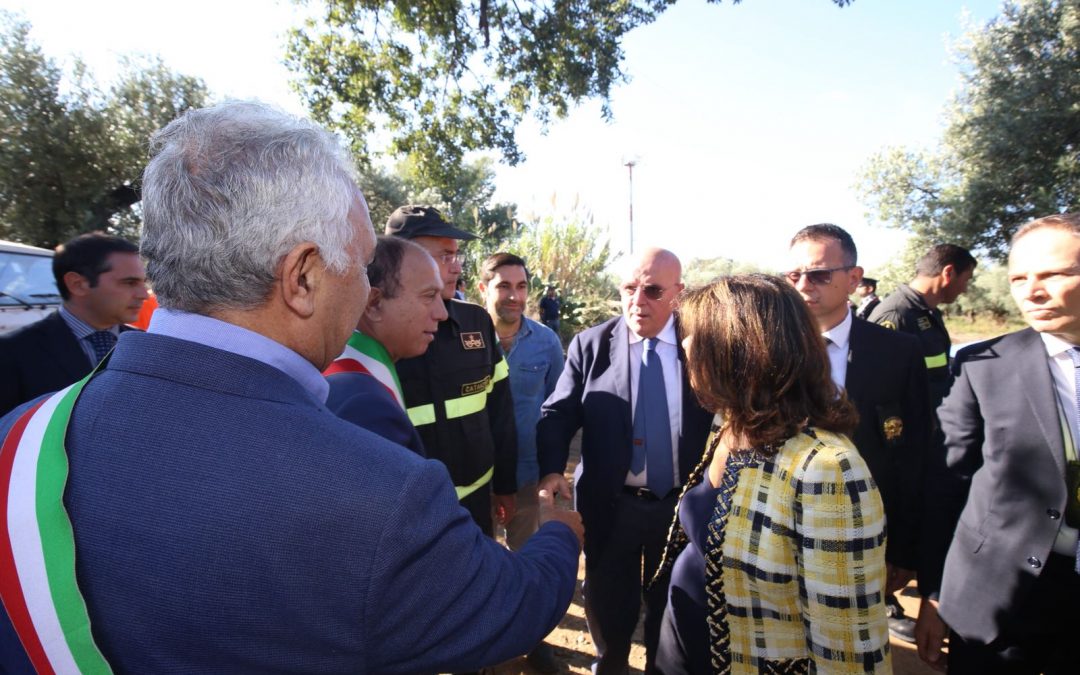 FOTO – Il presidente del Senato, Alberti Casellati, nelle zone colpite dal maltempo in Calabria