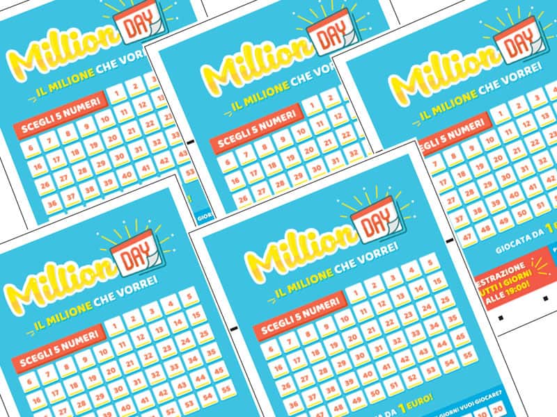 Schedine del MilionDay