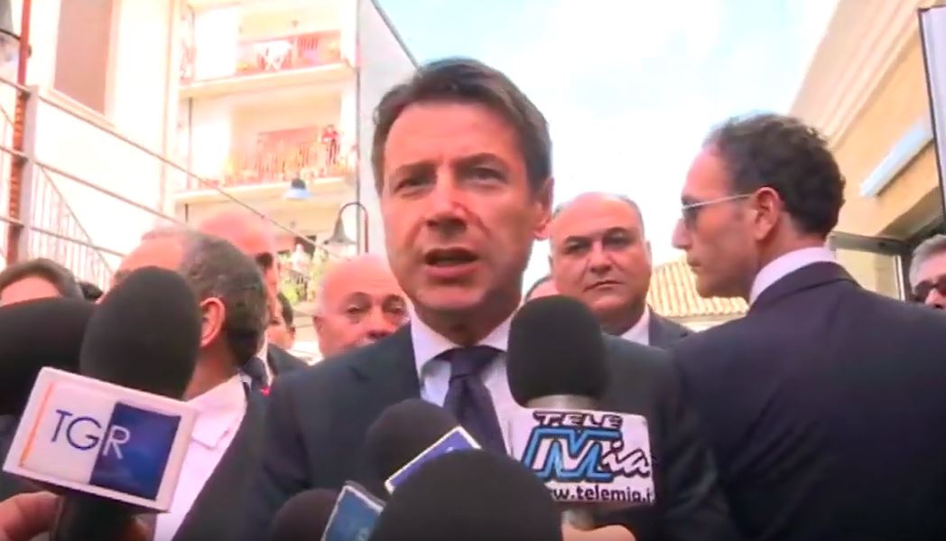 VIDEO – Intervista al premier Giuseppe Conte in Calabria: «Attenzione del Governo verso questa regione»