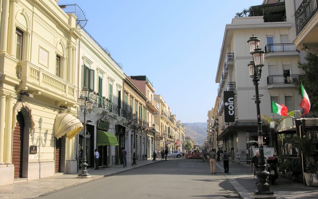 Corso Garibaldi a Reggio Calabria