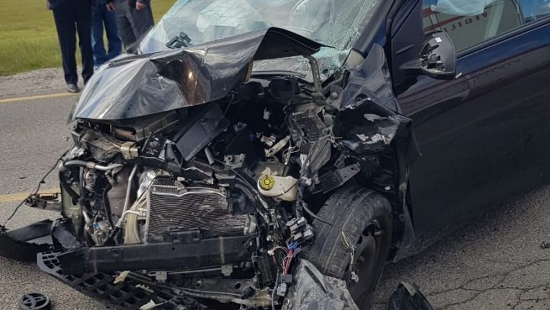 Incidente stradale nel Lametino, tre persone feriteLo scontro ha coinvolto 3 veicoli sulla Provinciale 89